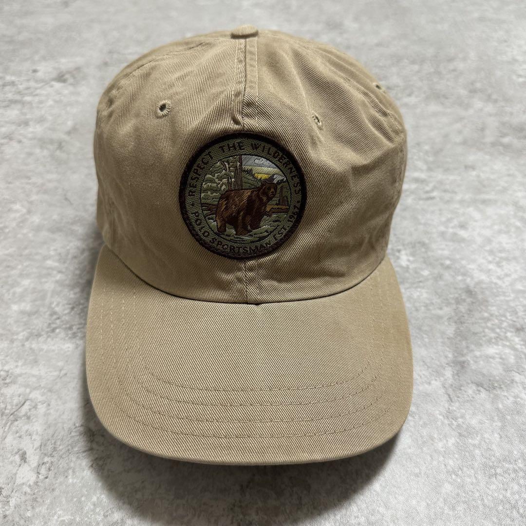 90s Ralph Lauren ラルフ キャップ USA製 ポロスポーツマン