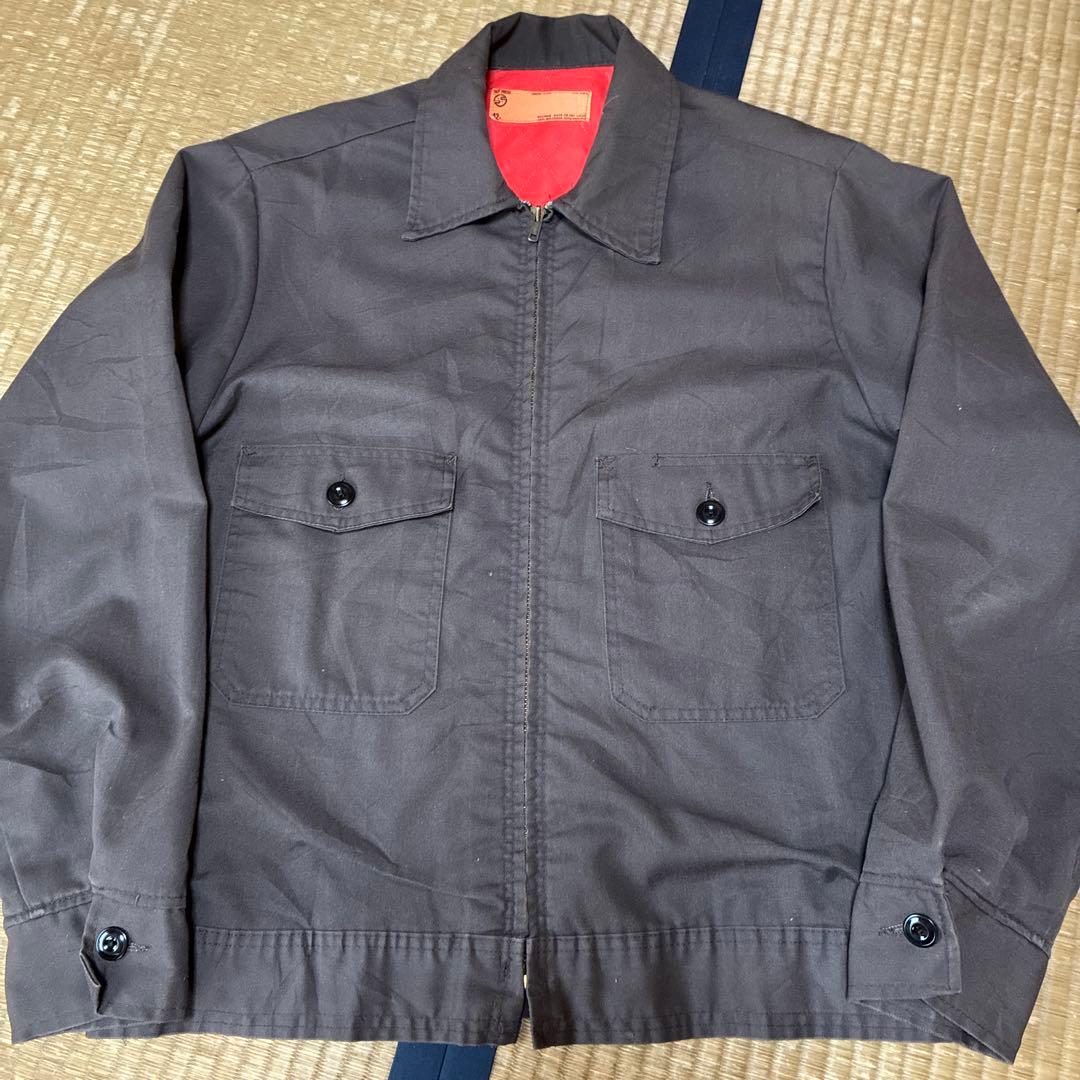 希少 RED KAP TALON ライナー付 ワークジャケット 60s 70s 60-70's REDKAP ワークジャケット USA製 Talon