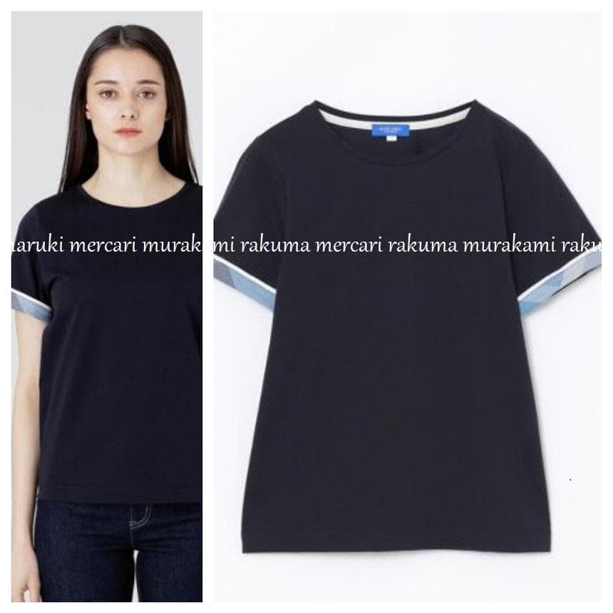 海外限定】 新作 ブルーレーベルクレストブリッジ カットソー Tシャツ