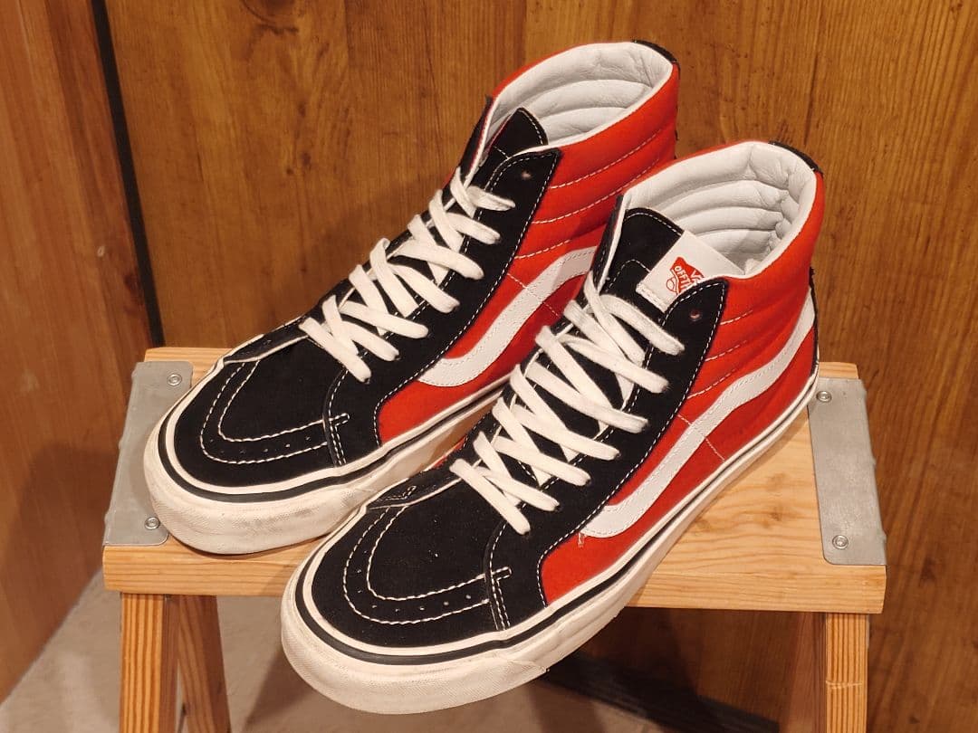 やっつん VANS SK8 HI ANAHEIM FACTORY 28cm
