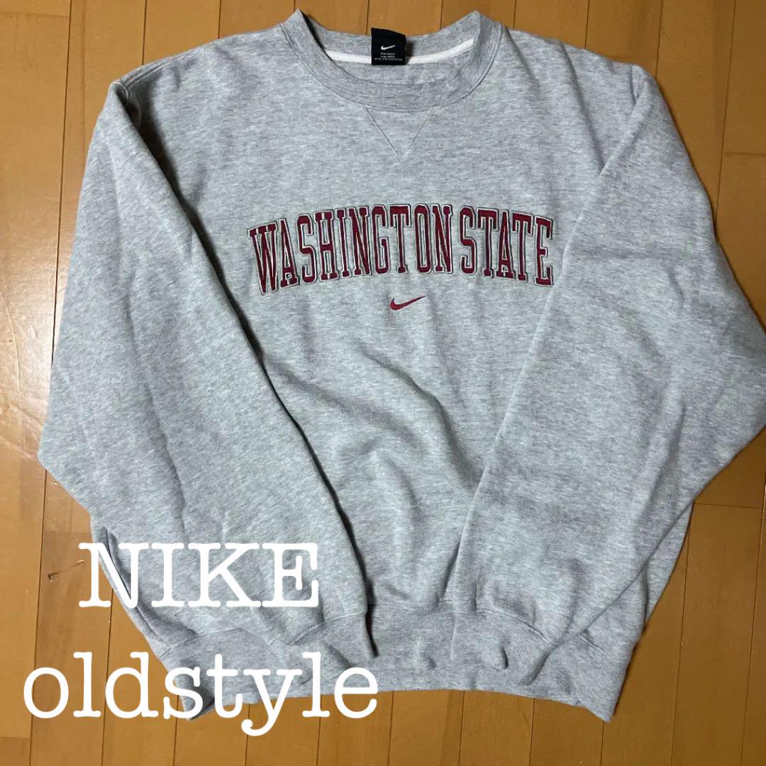 メキシコ　NIKE スウェット カレッジロゴスウェット　刺繍　古着　スポーツ