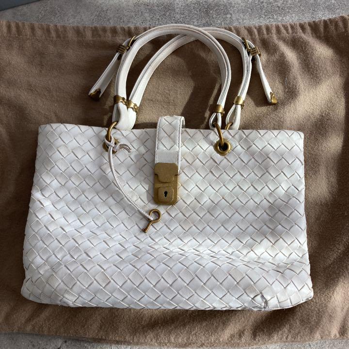 グレイ系【感謝価格】 bottega venetaトートバッグ トートバッグ を安く販売 【BOTTEGA VENETA】2way ハンドバッグ モノグラム ハンドバッグ