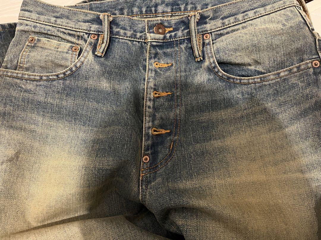 パンツ sugarhill oil fade denim pants