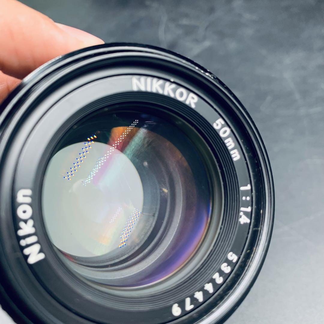 Nikon ai-s 50mm 1:1.4 単焦点レンズ　現状品