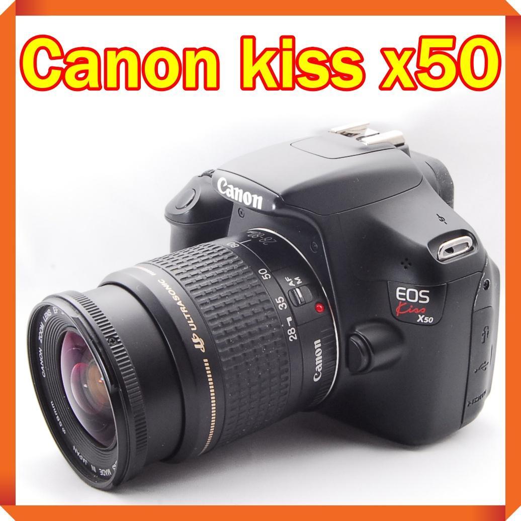 ✨少シャッター数✨ Canon kiss x50 スマホ転送 一眼レフ カメラ