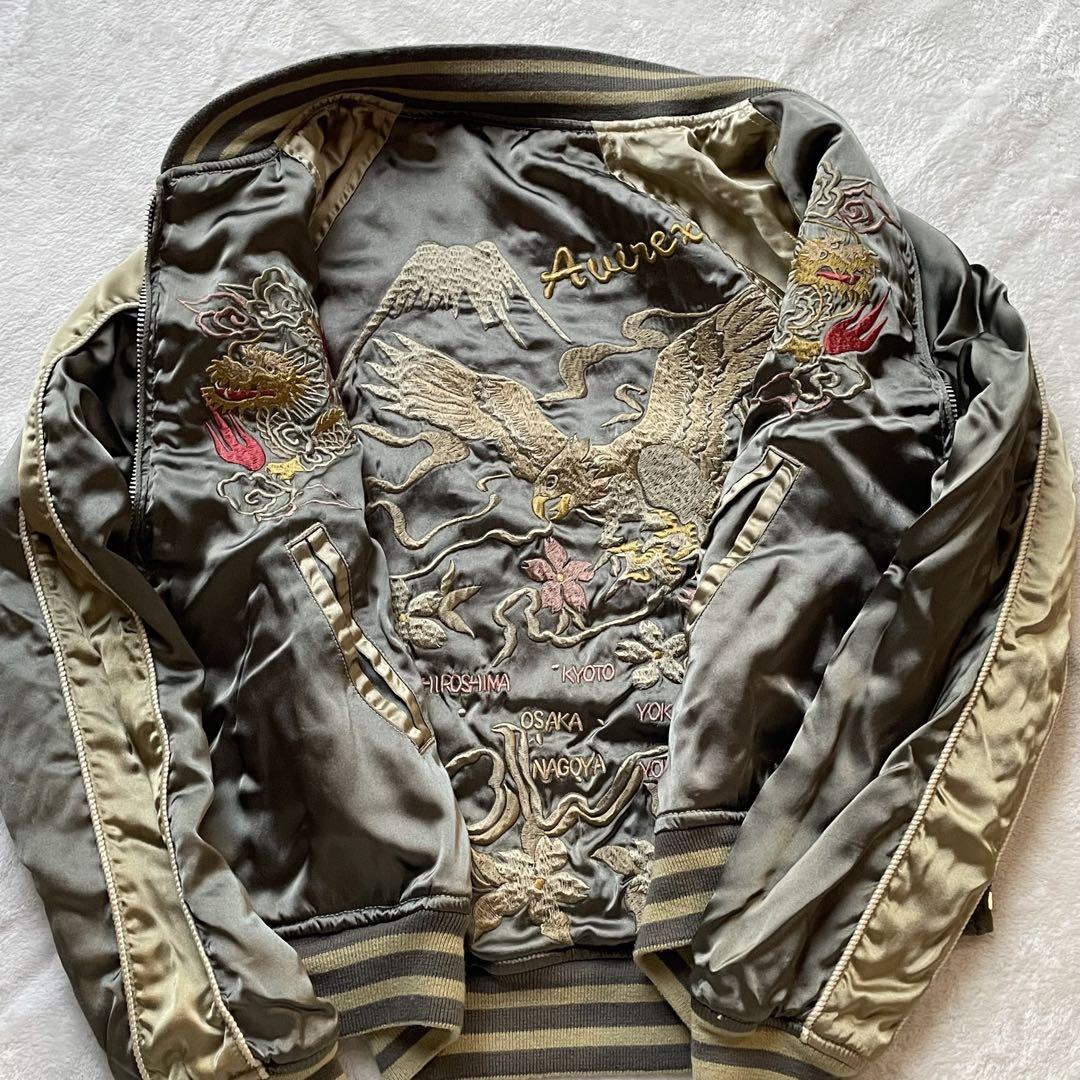 極美品】アヴィレックス 希少デザイン スカジャン MzP別注 極美品】アヴィレックス 希少デザイン スカジャン MzP別注