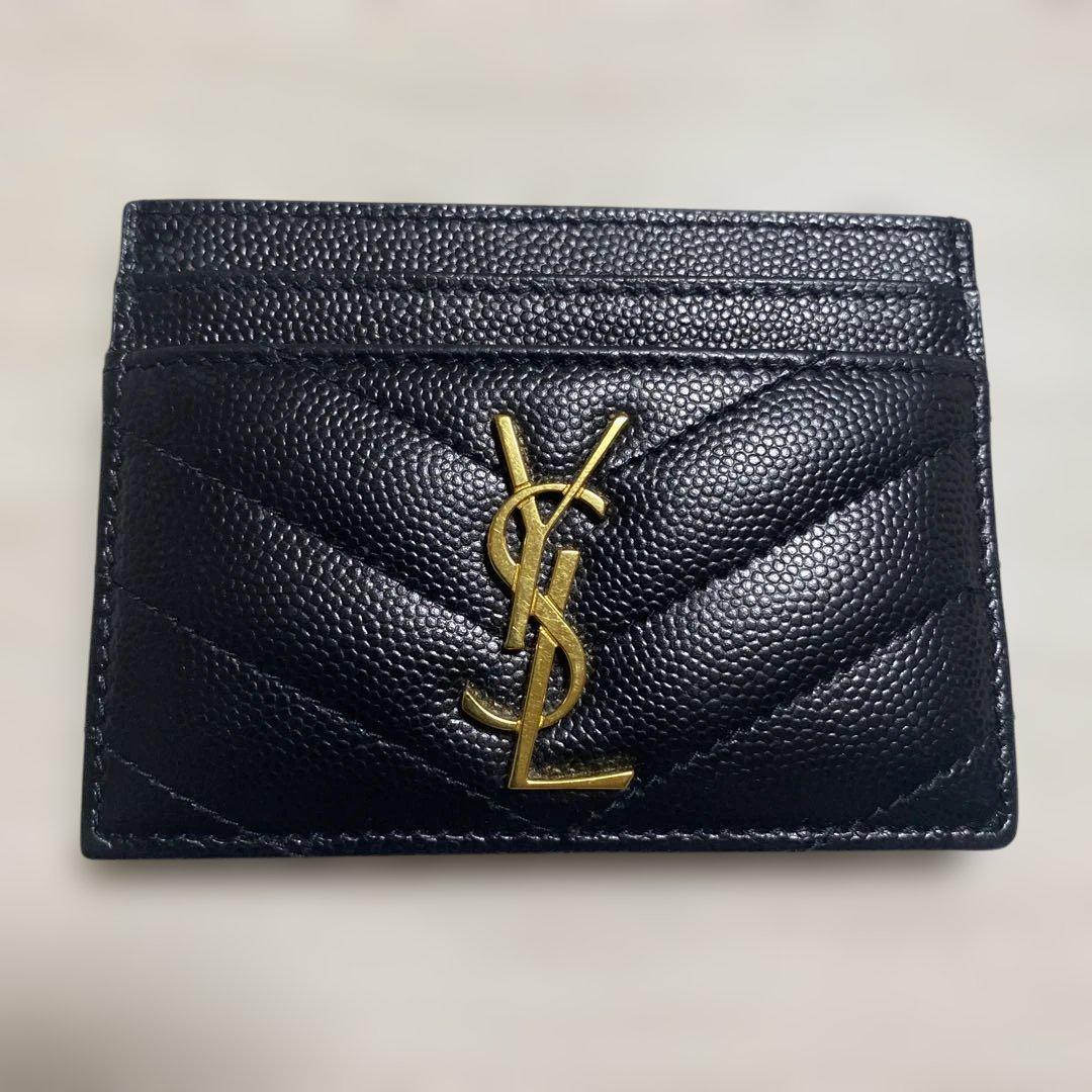 SAINT LAURENT ブラックカードケース