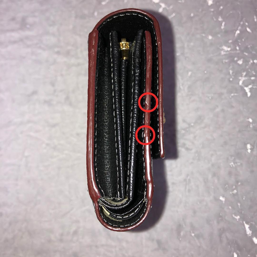 【美品】VivienneWestwood　三つ折財布　ブラック　ユニセックス