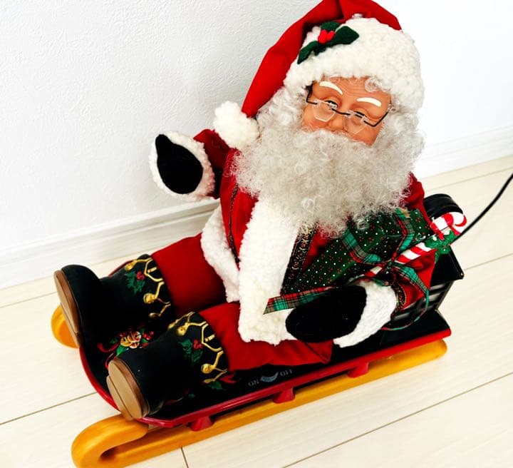 アニメーテッド クリスマスオブジェ 動くサンタクロース ソリ ライトアップ メルカリ アニメーテッド クリスマスオブジェ 動くサンタクロース ソリ ライトアップ メルカリ