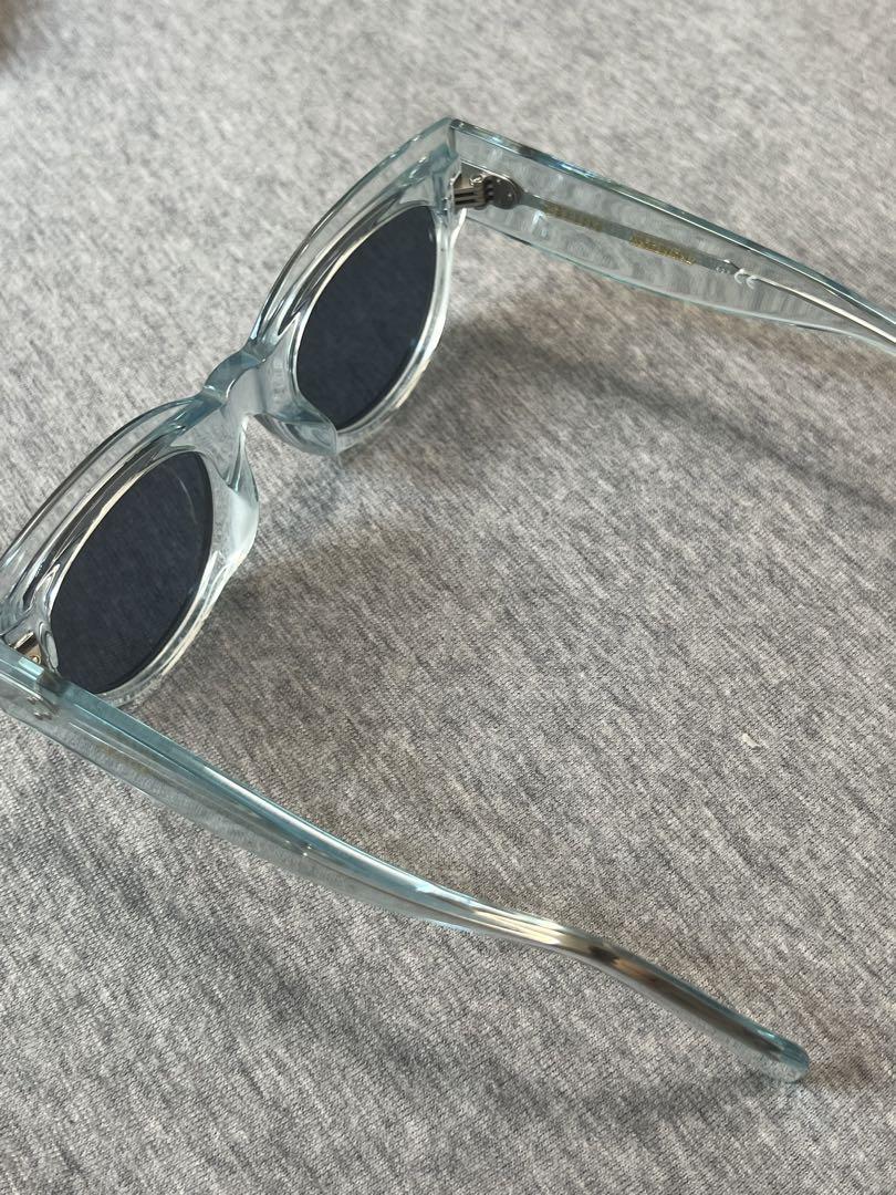 【美品正規品】CELINE サングラス CL40008l ライトブルー