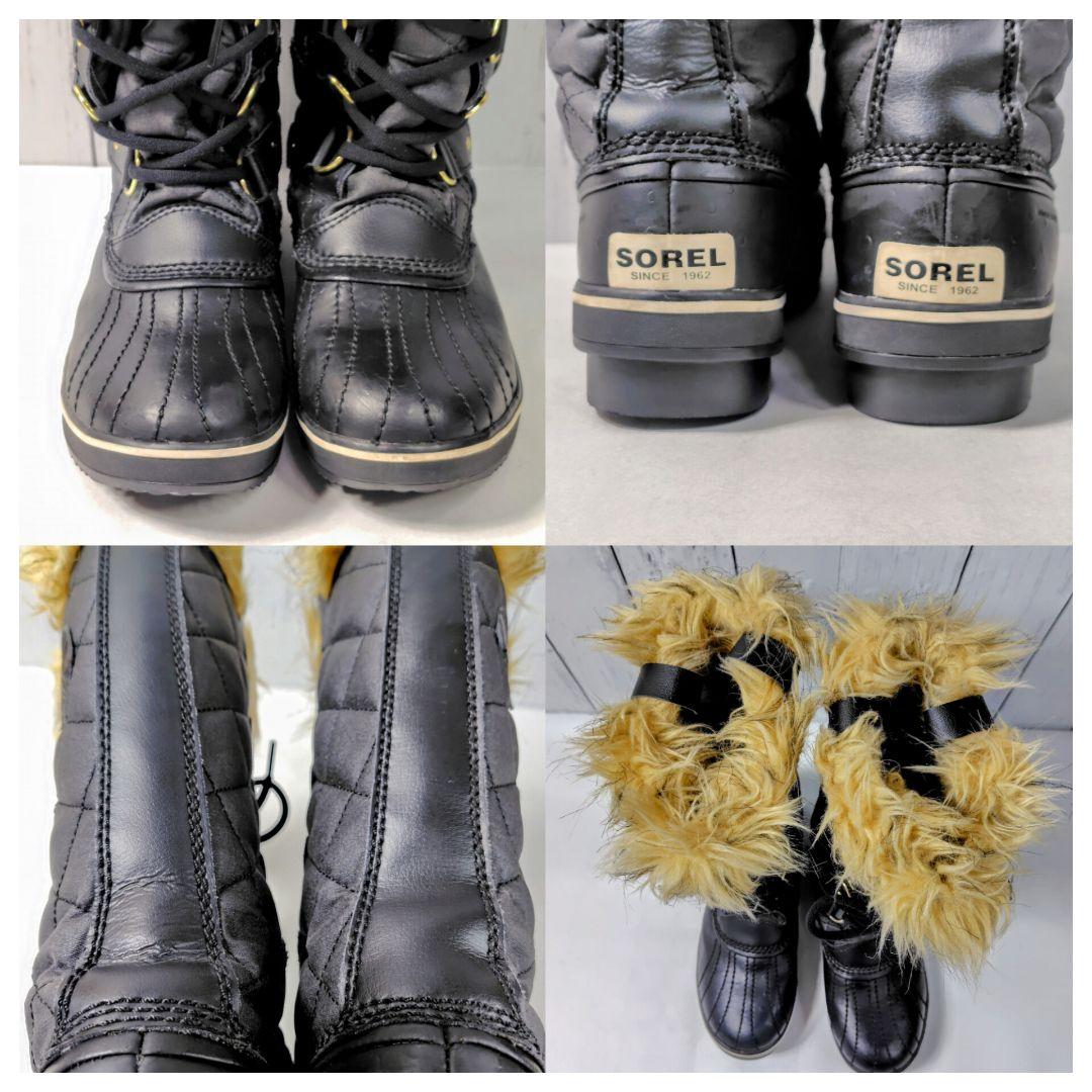 入手困難 ソレル SOREL トフィノ Tofino 黒 スノー ブーツ 美品