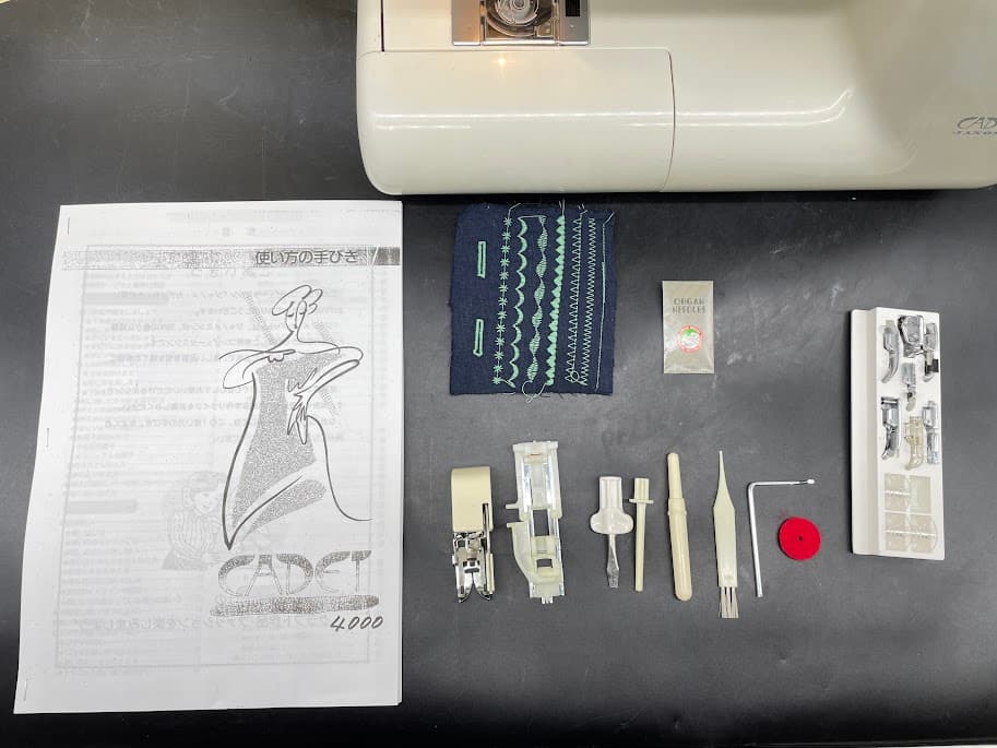 ☆安心保証☆　ジャノメ　 CADET 4000 コンピュータミシン本体