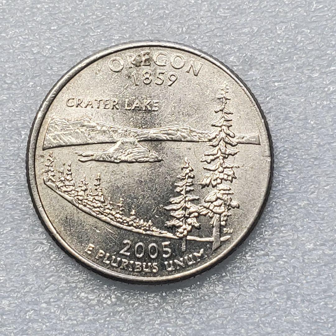 25セント コイン オレゴン州 2005年（相場不明な為値下げ受付中） 25セント コイン オレゴン州 2005年（相場不明な為値下げ受付中）