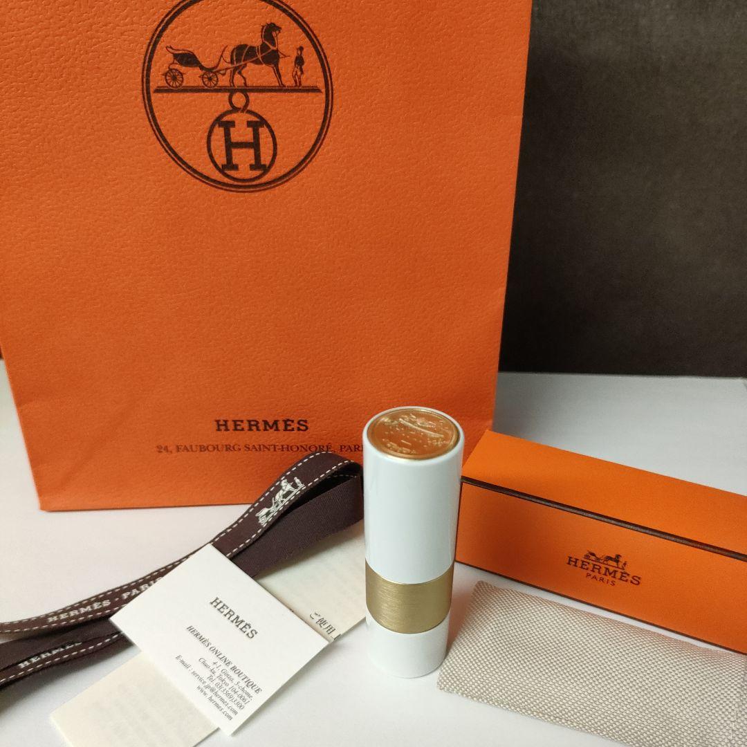 新品未開封　ルージュエルメス　リップバーム(2025.6月購入) 2025年購入//新品】HERMÈS ルージュ エルメス リップバーム