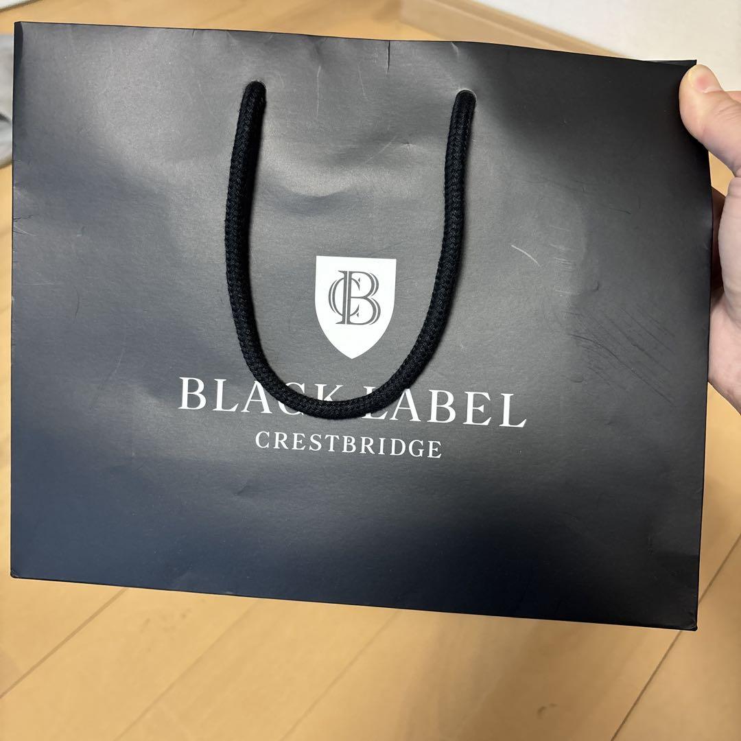 BLACK LABEL CRESTBRIDGE ダークブルー ネクタイ