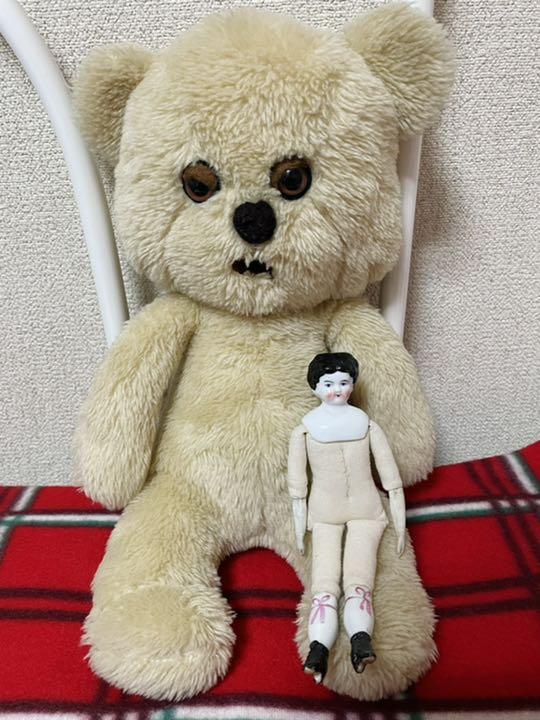 チャイナヘッドドール アンティーク ドイツ 人形の家 未使用 - SNAP