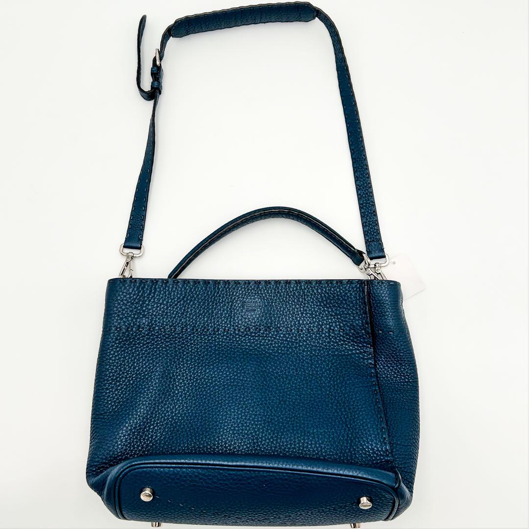 【美品】FENDI フェンディ セレリア アンナスモール 2WAY バッグ