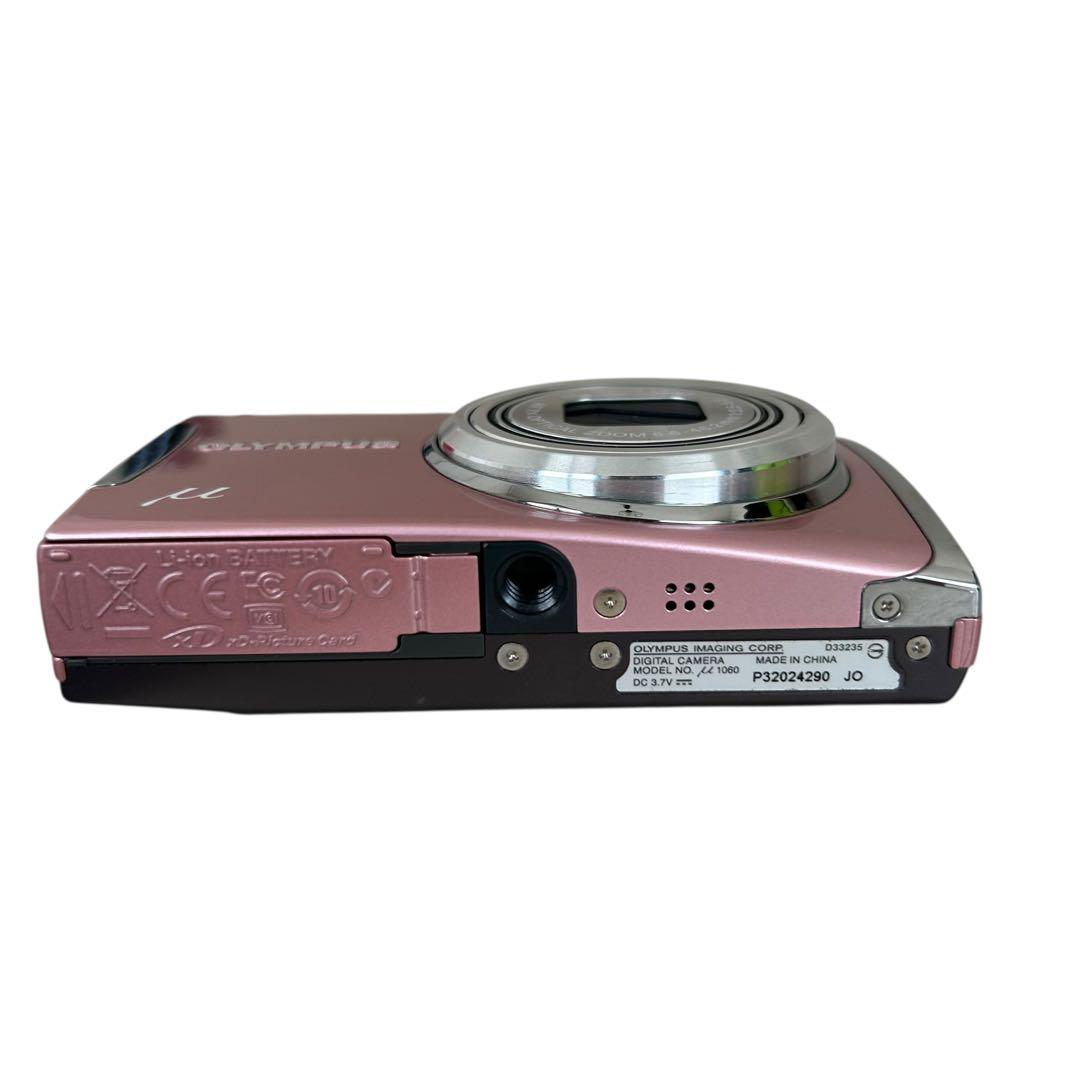 OLYMPUS μ 1060 ピンク コンパクトデジタルカメラ 動作品 動作確認済み Olympus μ 1060 ピンク 10メガピクセル - メルカリ