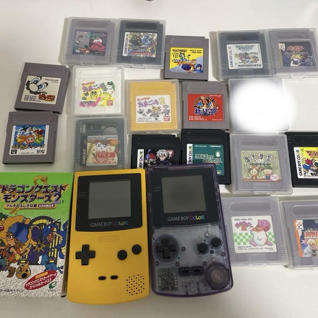 Nintendo ゲームボーイカラー　本体　ソフトセット