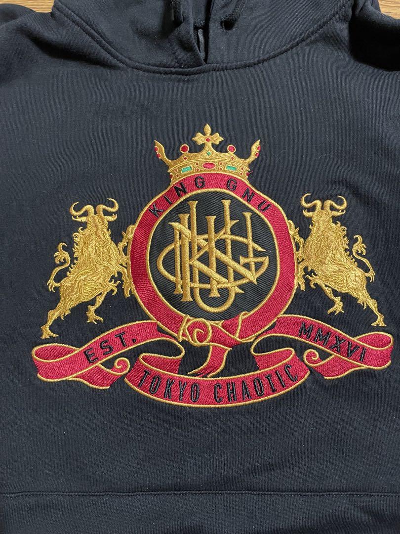 KINGGNU CREST LOGO HOODIE パーカー キングヌー XL