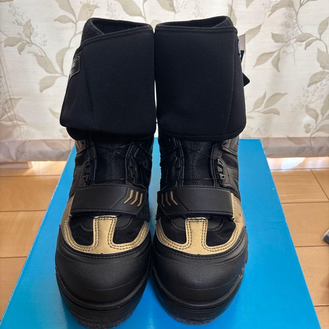 シマノ リミテッドプロ　ジオロック　鮎シューズ　27.0 ゴールドブラック