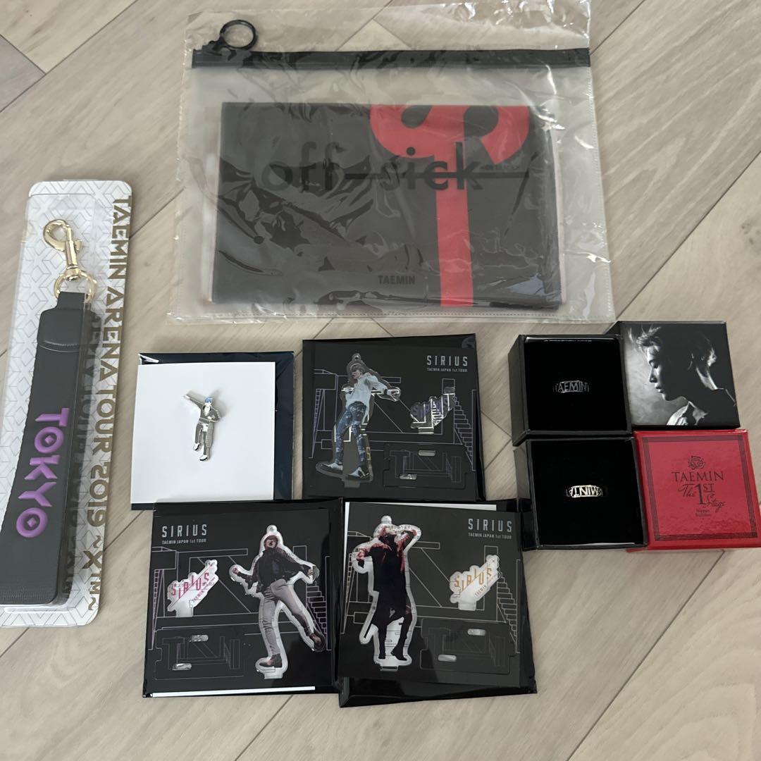 テミン off sick、SIRIUSグッズ