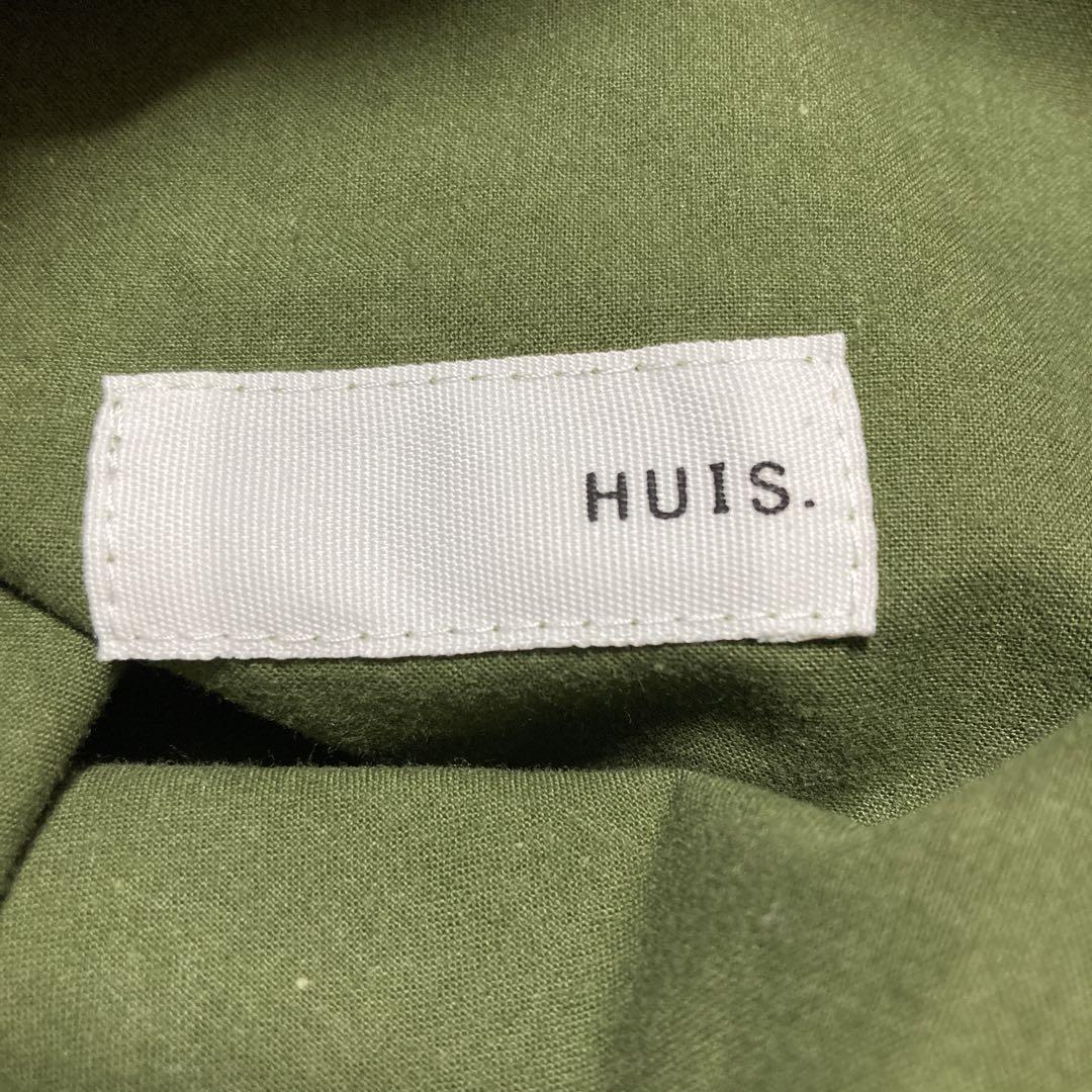 HUIS | バフクロスイージーワークパンツ（カーキ）【ユニ