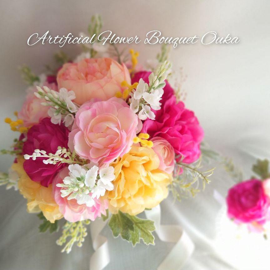 レディース NO.YWP118ウェディングブーケ造花前撮りブライダルブーケ結婚式 QIqPD-m94965189107 ―ナンキュラ