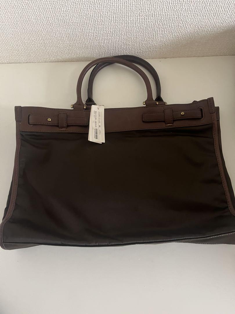 新品　サザビー　sazaby ナイロン　レザー　ビジネスバッグ