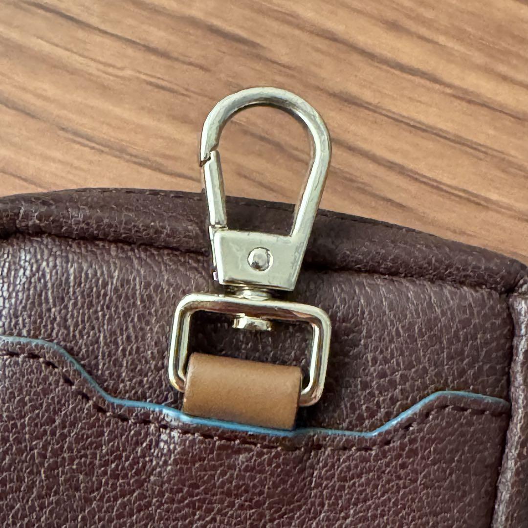ポールスミスPaul Smith 小物入れ　iPodケース　ブラウン