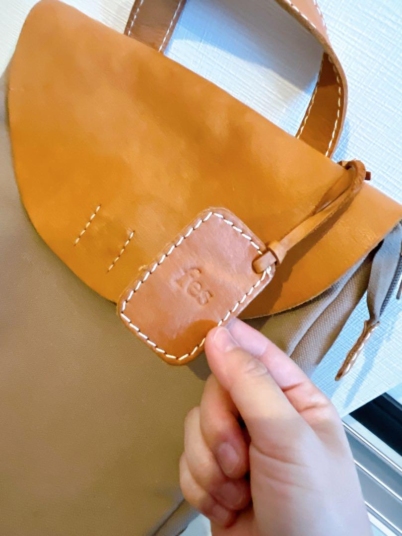 正規店仕入れの 】 使用感あり♡ fes/フェス バッグ カウレザーリュック バッグ