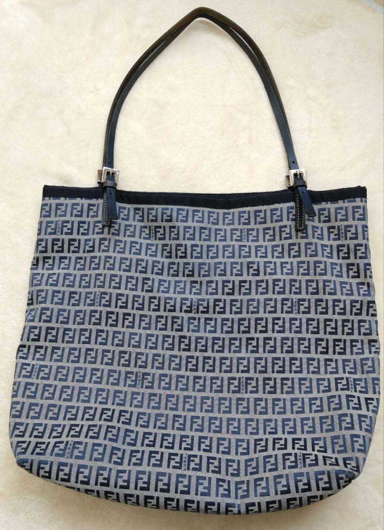 Fendi ズッキーノ柄　ショルダー　トートバッグ 【リペア有り】