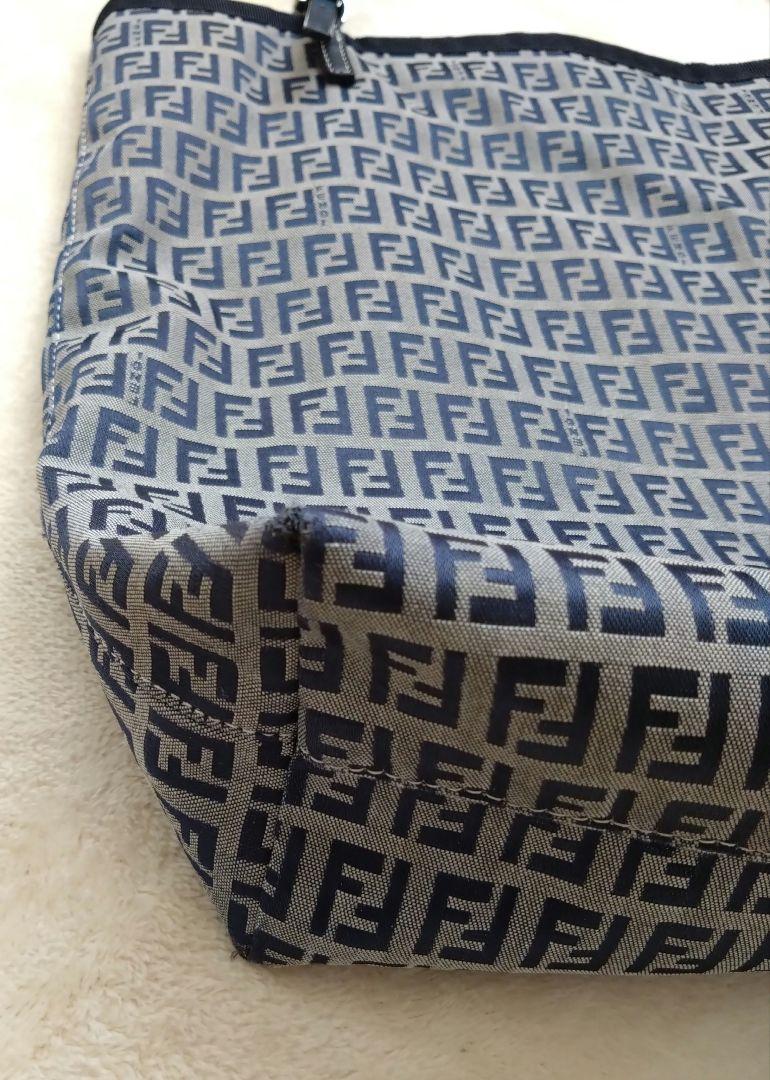 Fendi ズッキーノ柄　ショルダー　トートバッグ 【リペア有り】