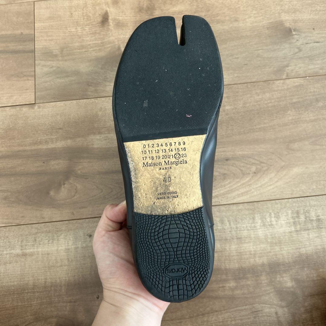 maison margiela  メゾンマルジェラ　牛革　足袋　スリッポン　40