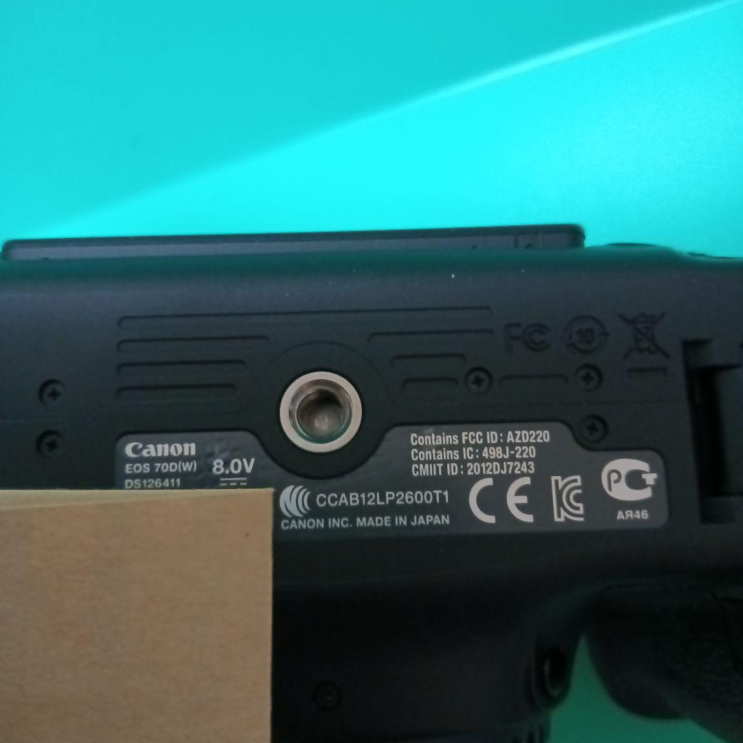 Canon EOS 70D デジタル一眼レフカメラ 不動 ジャンク品 パーツ