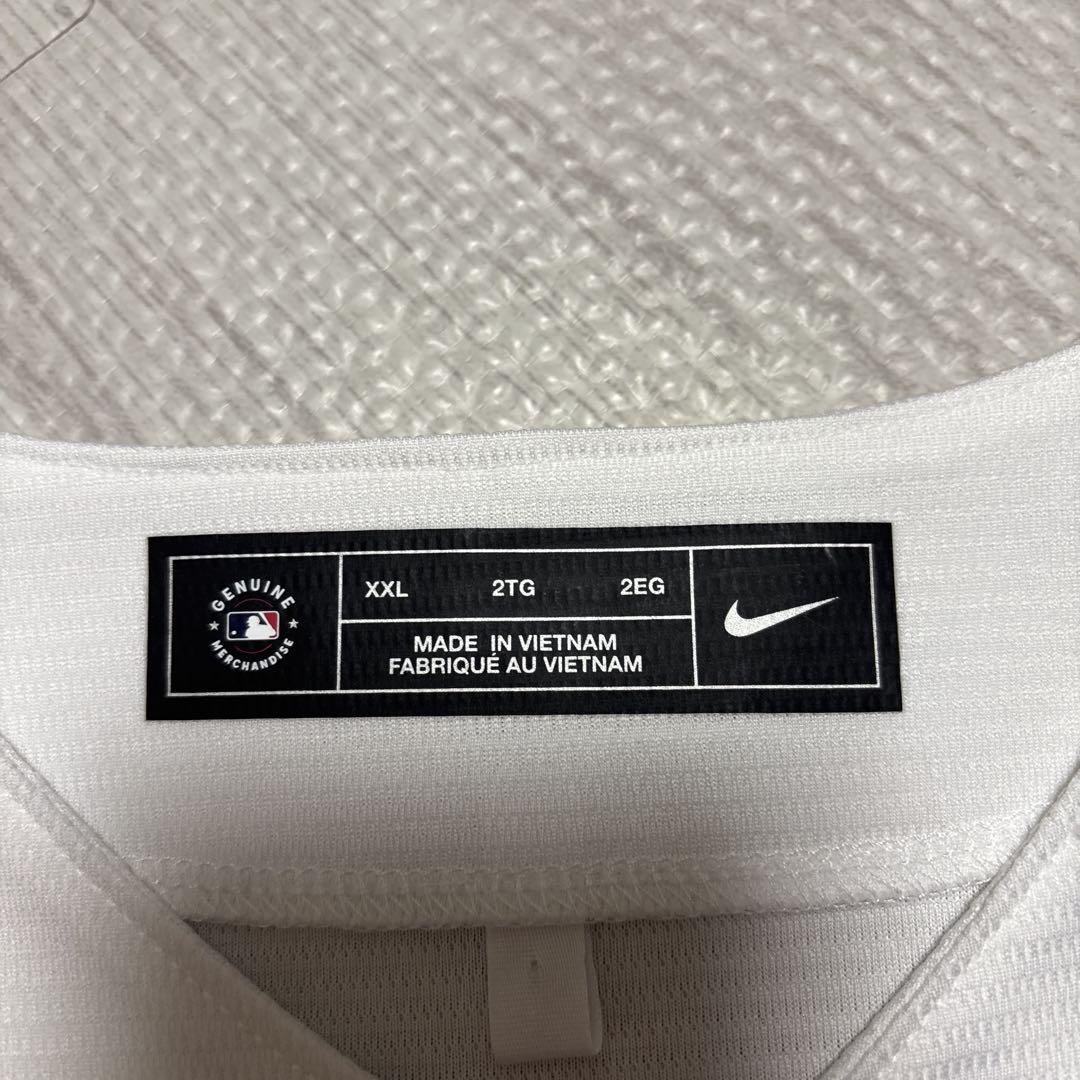 NIKE×MLB ロサンゼルスドジャース レプリカユニホーム 背番号無しXXL