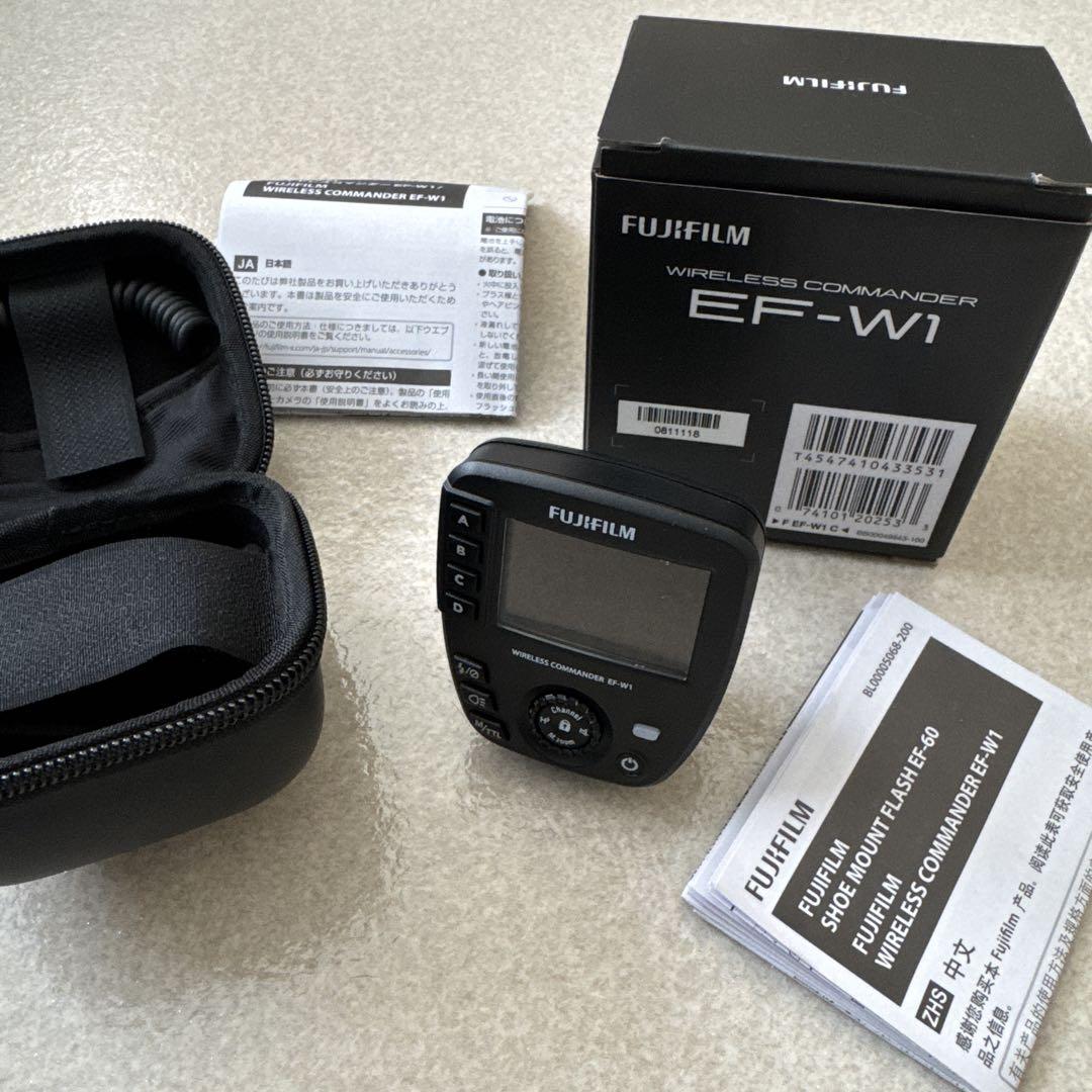 新品未使用品 FUJIFILM WIRELESS COMMANDER EF-W1