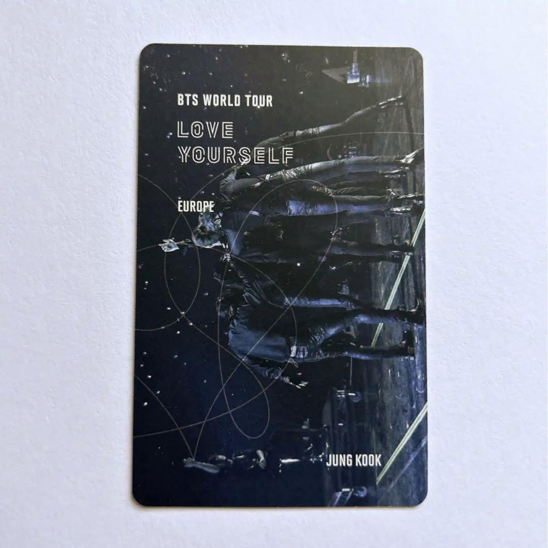 BTS LYS ヨーロッパ Blu-ray トレカ　ジョングク★匿名配送