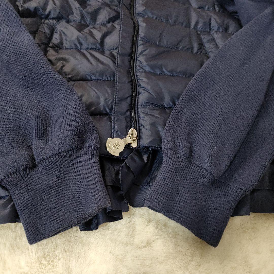 売上実績NO.1 モンクレール maglia キッズ フリル cardiganダウン tricot ジャケット・ブルゾン