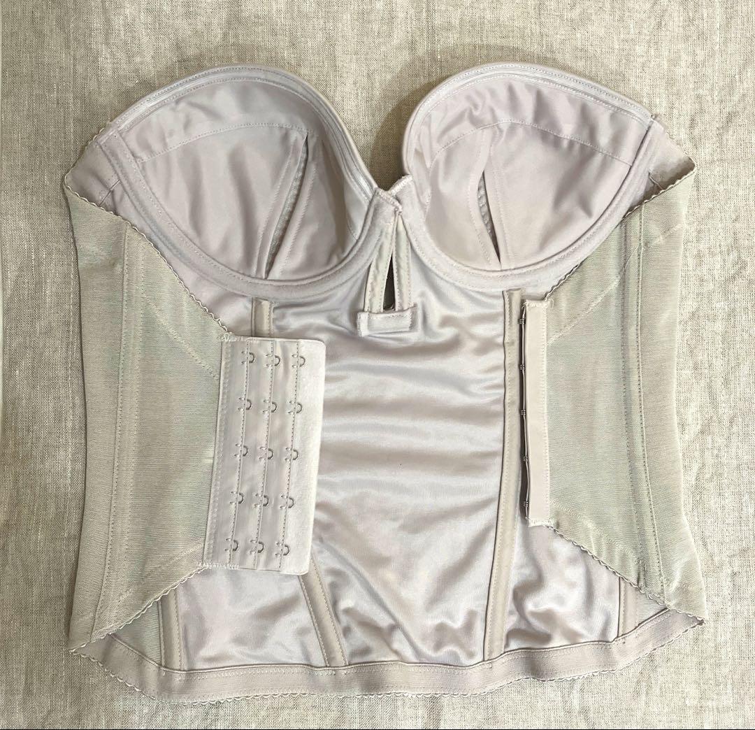 ブライダルブルーム　bridal bloom D65 ビスチェ　モカグレー