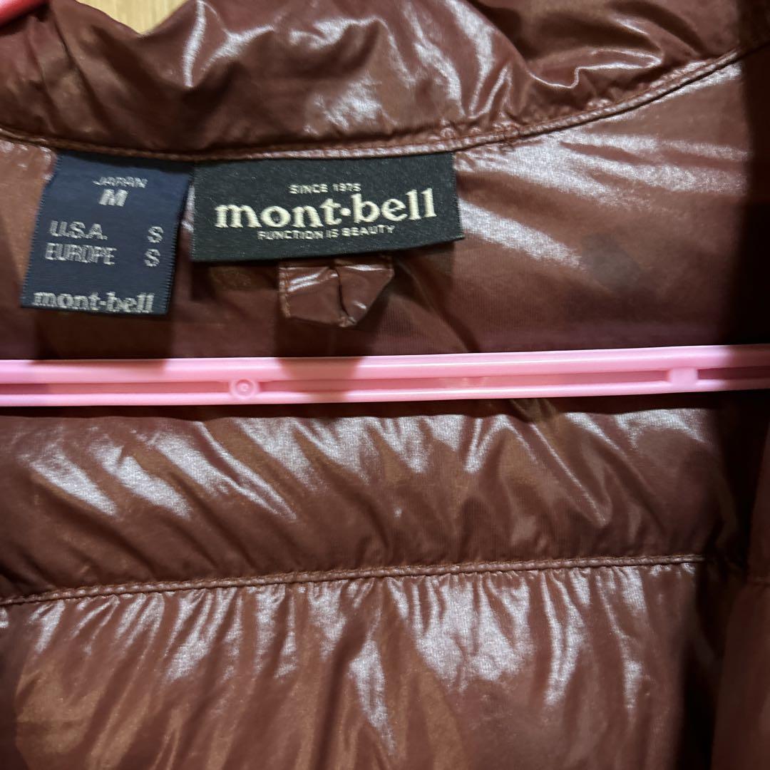 mont-bell ダウンジャケット Mサイズ オレンジ
