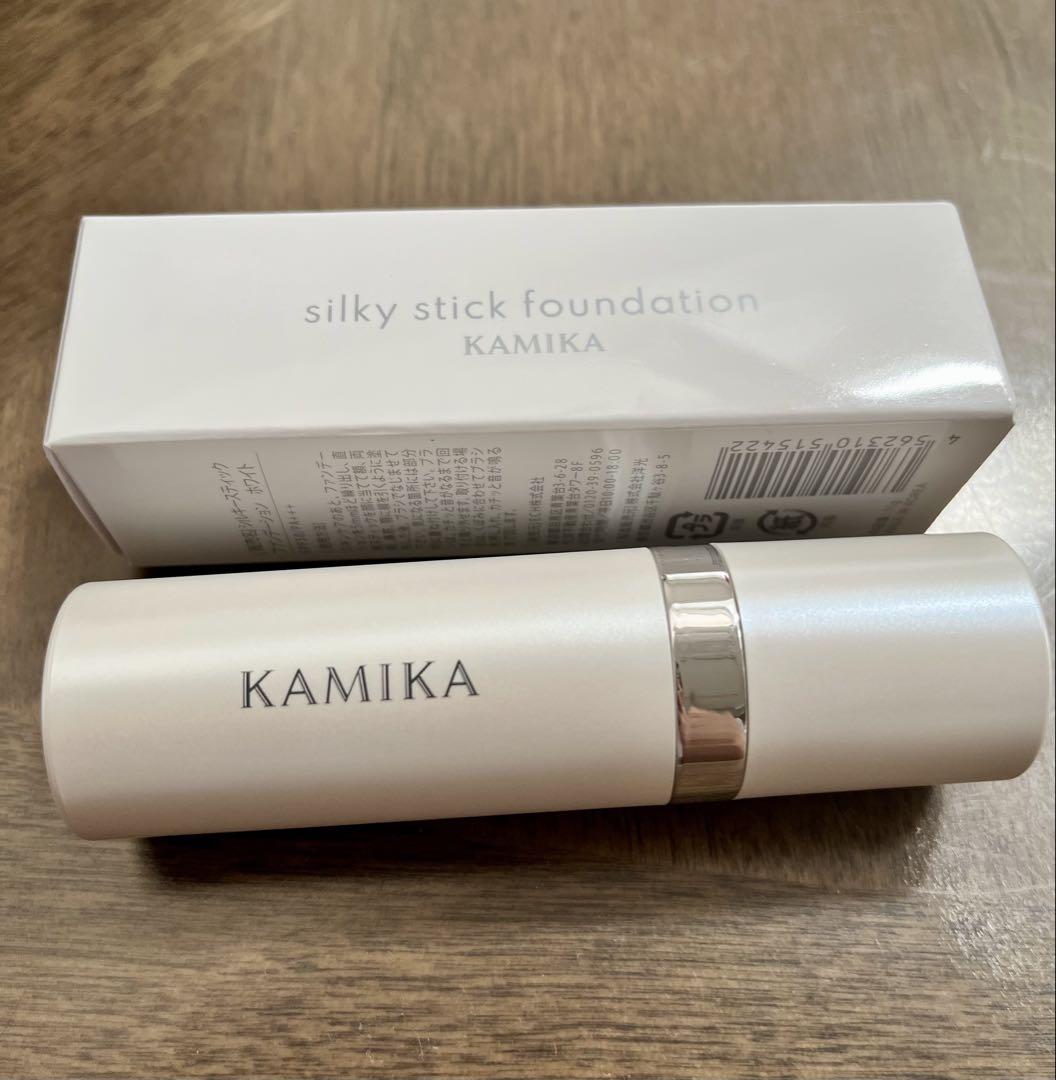 KAMIKA シルキースティックファンデーション　ホワイト 11g SPF50