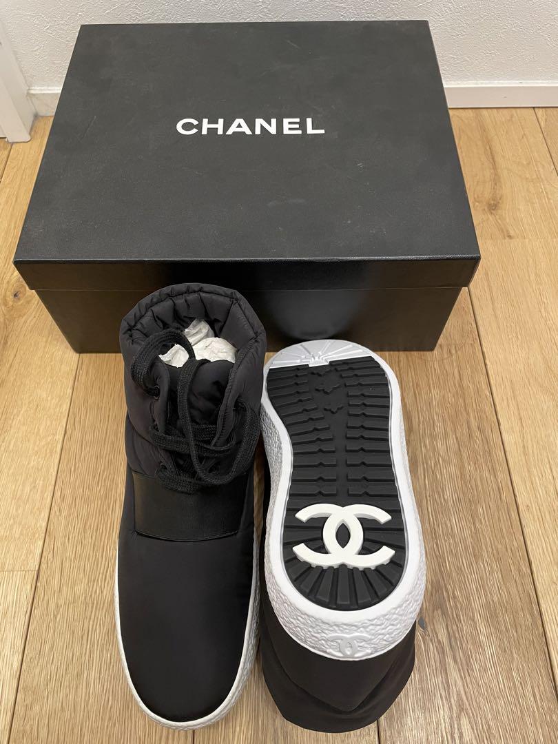 CHANEL メンズ　スニーカー　ナイロン　40 27cm US9 シャネル
