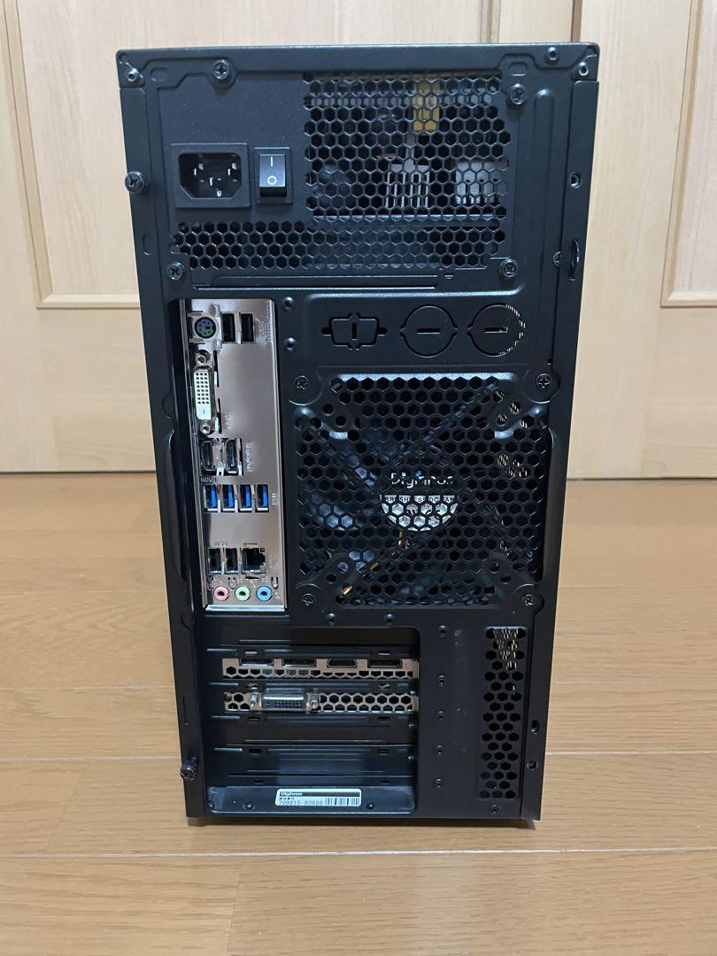 自作PC・Ryzen5 2600・メモリ16GB・GTX1070 8GB