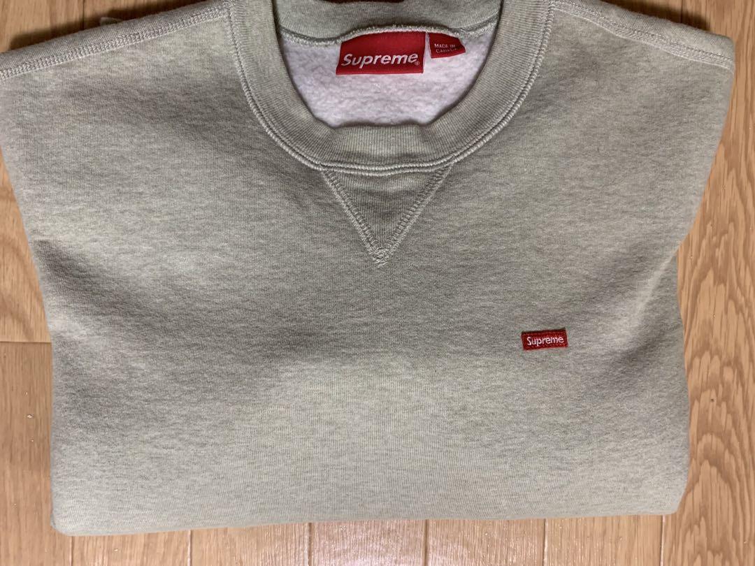 Supreme Small Box Crewneck ヘザーミント 23aw