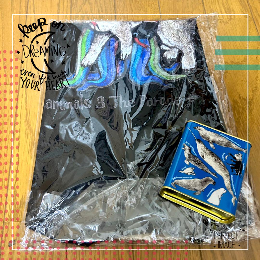 ボリス雑貨店 ヒグチユウコ　大哺乳類展 Tシャツ＆サクマドロップ