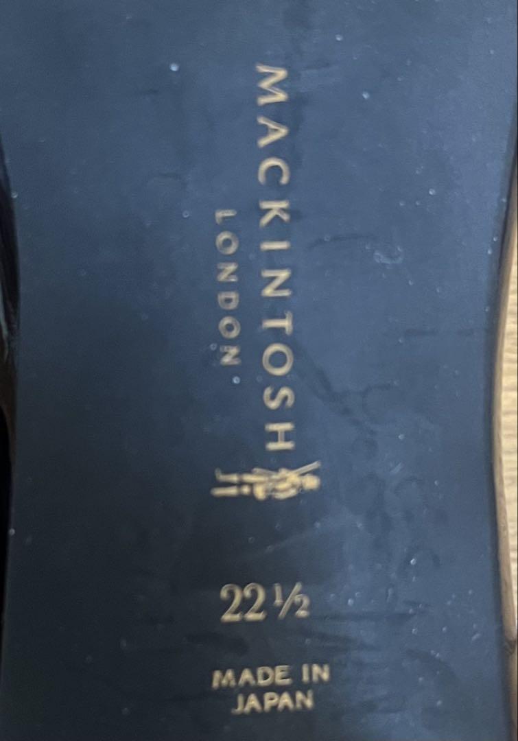 MACKINTOSH LONDON ブラックパンプス 22.5cm