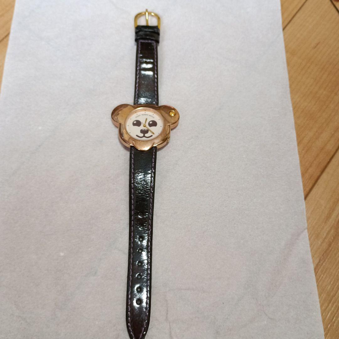 クマの顔デザイン 時計　シュタイフ