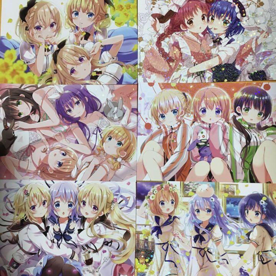 ご注文はうさぎですか? きらきらポストカード メロンブックス　フルコンプ