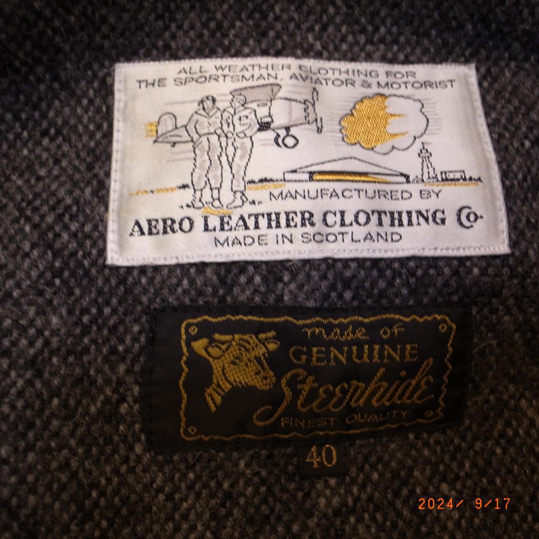 Edisonさん専用です。エアロレザー　AERO LEATHER　ステアハイド